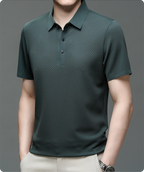 Parker | Stylish Button-Up Polo Shirt