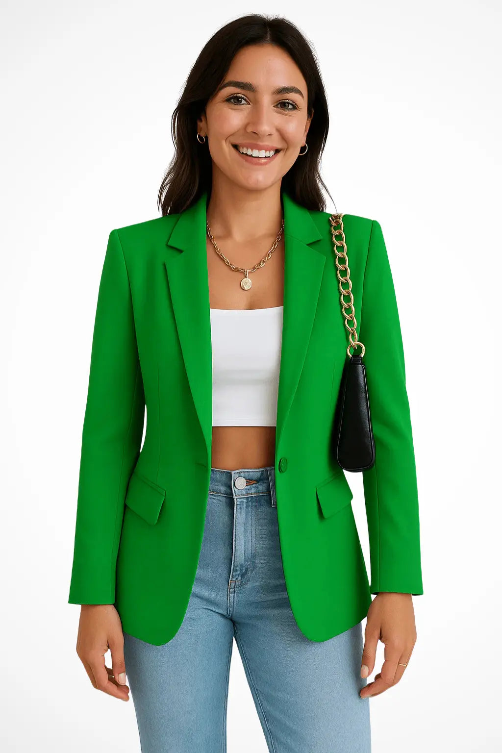 Rinalvo™ | Women's Single Button Blazer Rinalvo™