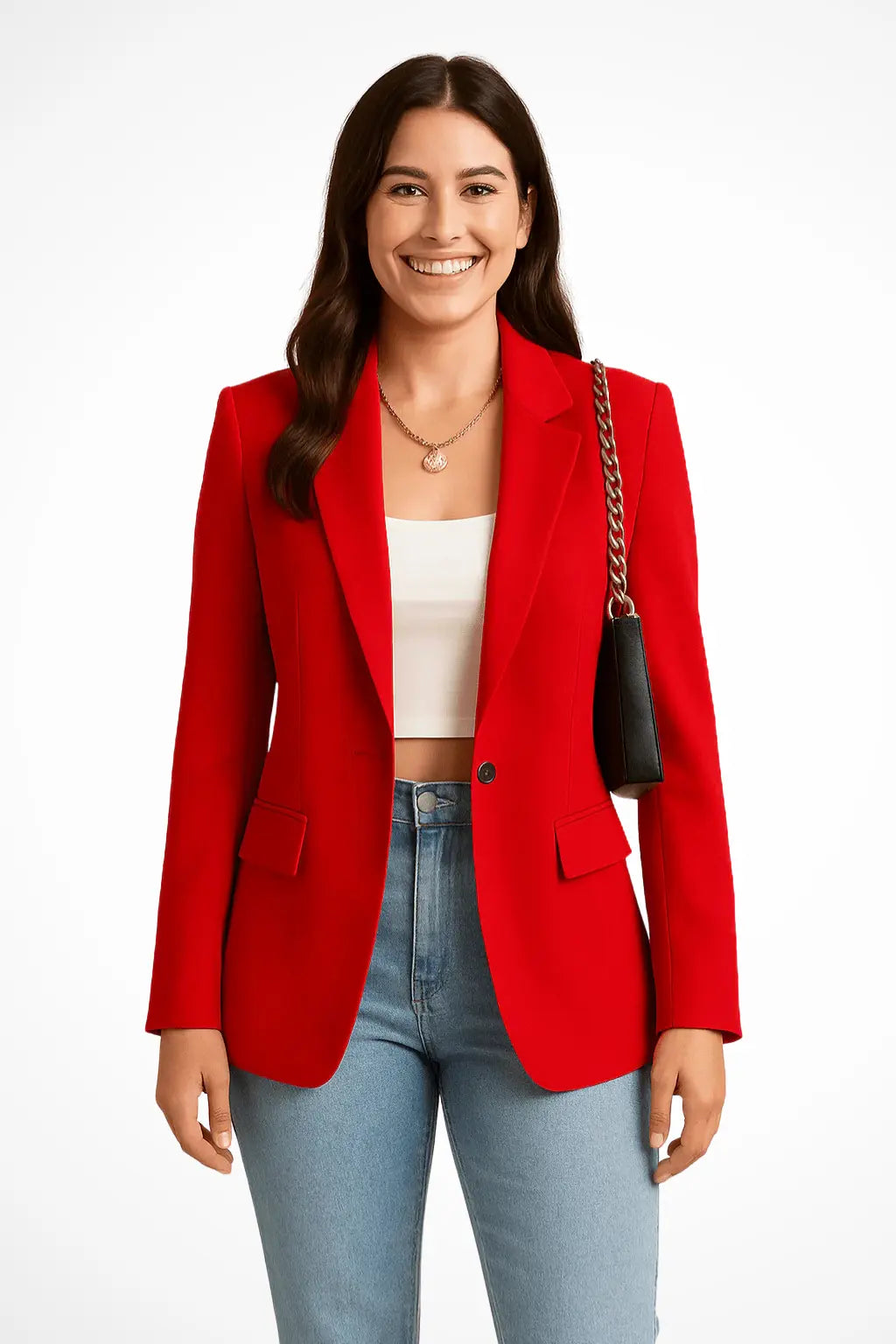Rinalvo™ | Women's Single Button Blazer Rinalvo™