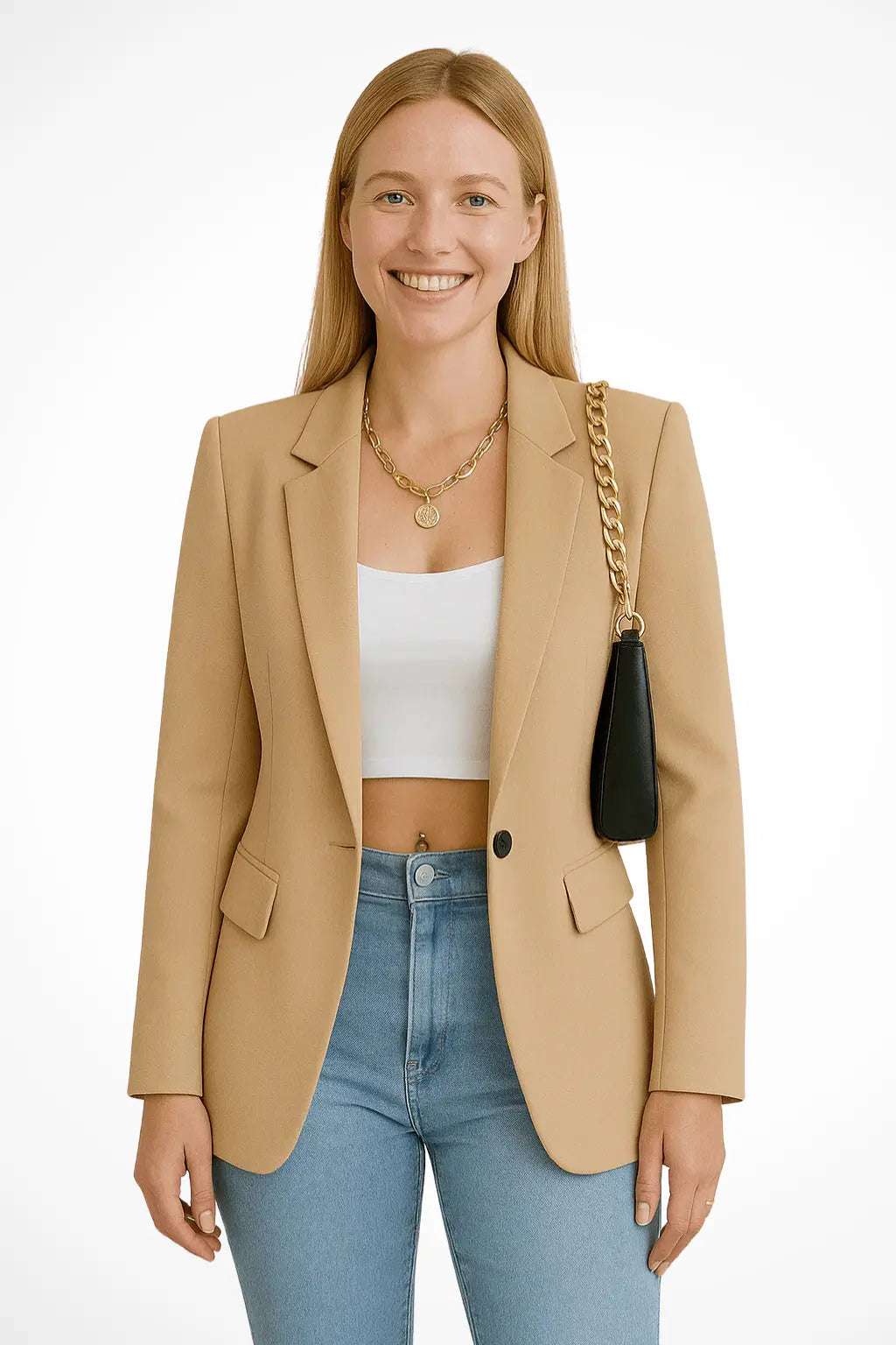 Rinalvo™ | Women's Single Button Blazer Rinalvo™