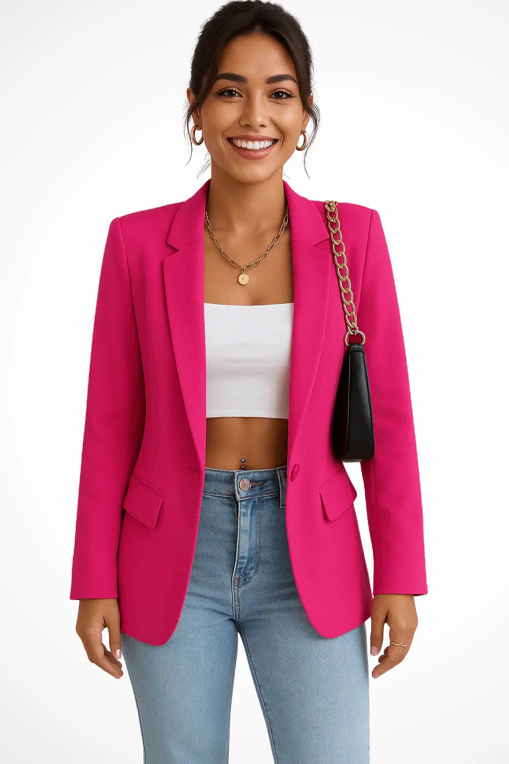 Rinalvo™ | Women's Single Button Blazer Rinalvo™