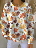 Rinalvo™ Cozy Maple Leaf Sweatshirt